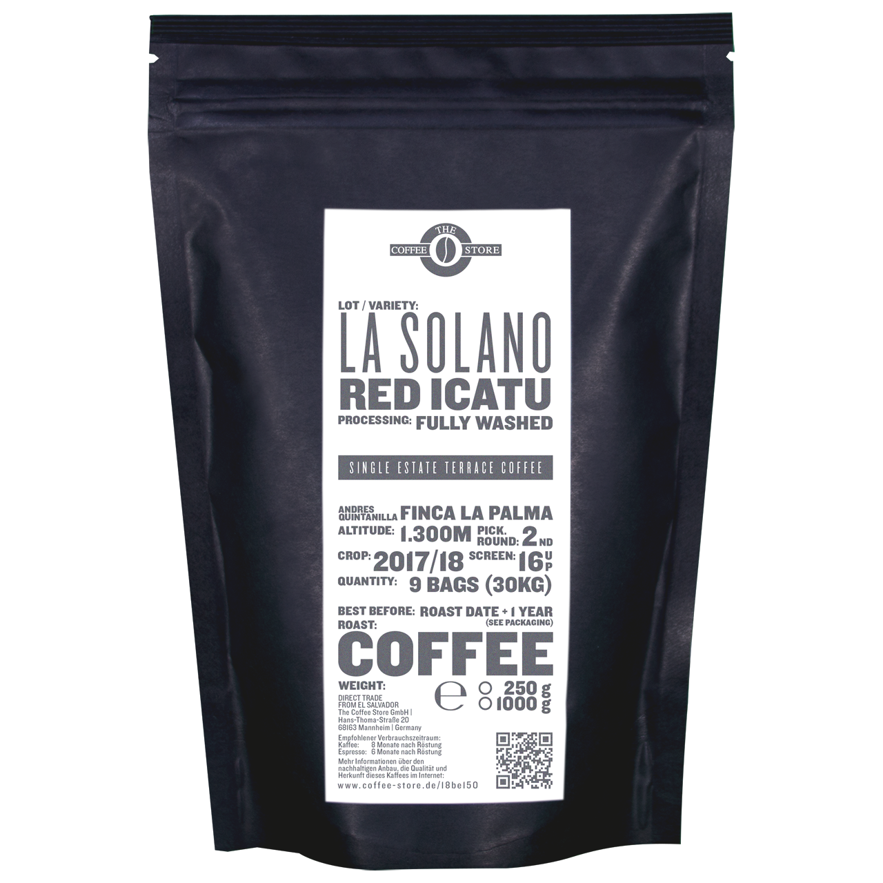 La Solano, Red Icatu - Kaffeeröstung