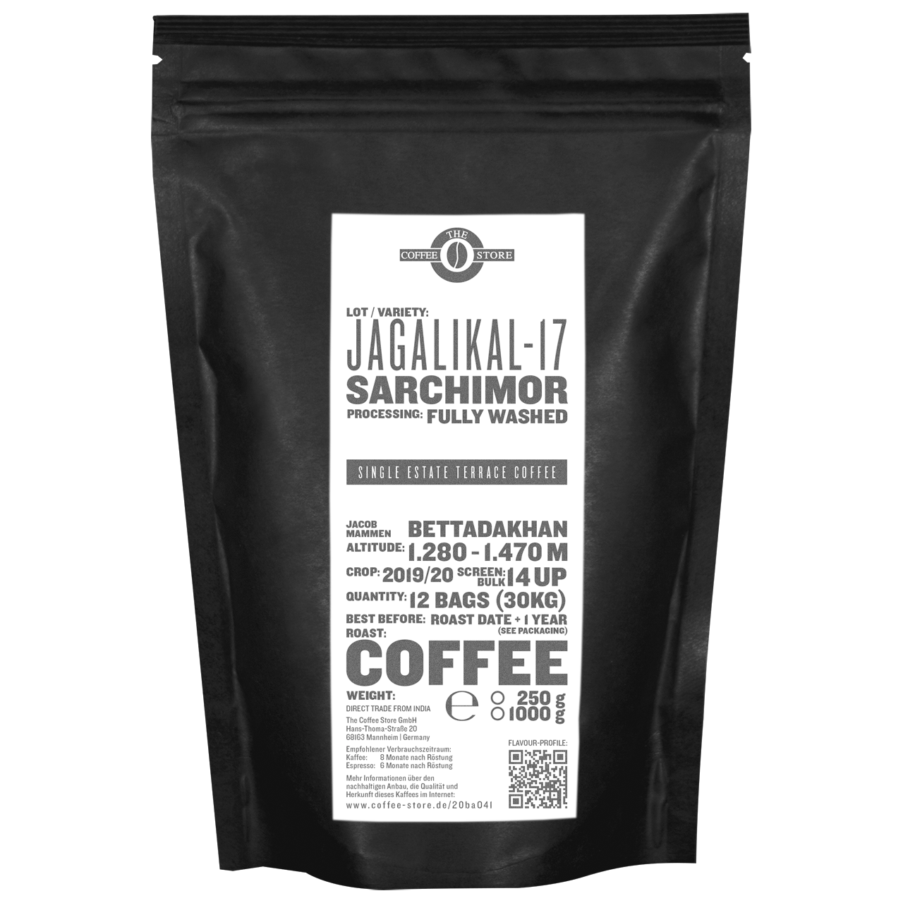 Jagalikal-17 barrel-matured "Iron Balls Gin" - coffee roast